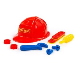 Construciton Helmet And Tool Set 11PC