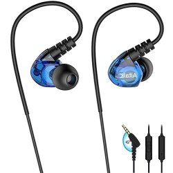 Running Earbuds E260 In Ear Headphones Noise Isolating Sweatproof Over Ear Earphones Sports Earbuds With Remote And MIC Earhook Wired Stereo Workout Ear Buds