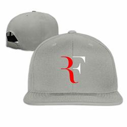 Moorre Mens Baseball Cap Roger-federer Accessories Dad Hat Snapback Cap Adjustable Size Gray
