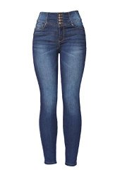 Wax Jeans -tummy That Im Beautiful- Push Up Jeans - High Waist Corset Jeans 9 Medium