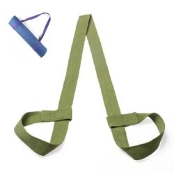 Cotton Rope Yoga Mat Strap Multifunctional Strapping Strap Color:army Green