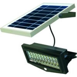 10W LED Light C w Pir + Separate Solar Panel Dynamics