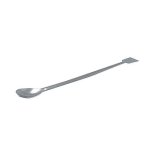 uxcell Lab Micro Sampling Reagent Spoon 304 Stainless Steel 2 in 1 Laboratory Mixing Spatula 200mm 2Pcs 