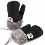 baby gloves on a string