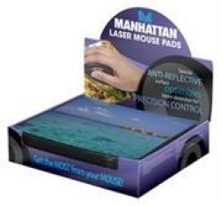 Manhattan Laser Mouse Pad