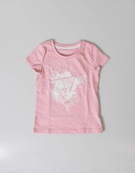 Guess Splashed Tri T-Shirt - 3Y Pink