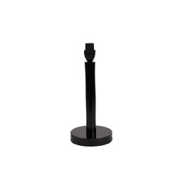 Basic Wooden Table Lamp Small Black