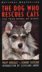The Dog Who Rescues Cats - The True Story Of Ginny paperback Harperperennial Ed