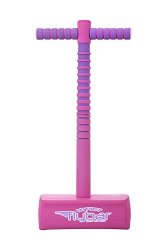 Flybar My First Foam Jump And Squeak Pogo Stick Safe Pogo Stick For Kids Toddlers Ages 3 & Up Pink Pogo Stick