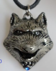Lupercus Wolf Pendant For Cunning And Unpredictability In Stock Item
