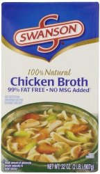 Swanson Broth 99% Fat Free Chicken 32 Ounce