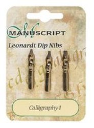 3 Carded Nibs Calligraphy 1