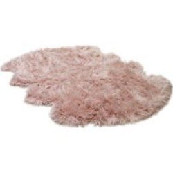 Fine Living Nordic Rug 100 X 140CM Dusty Pink