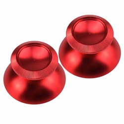 PS4 Dualshock 4 Aluminum Alloy Analog Thumbstick Red