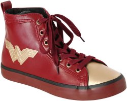 Wonder Woman - Pu High Top Shoes 5