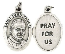 Saint John Paul 11 - Medal - Patron Saint Of The World Youth Day & Young Catholic Families