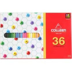 Pencil Crayons - Assorted Colours Box Of 36