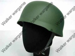 World War Two. Wwii German Paratrooper Steel M38 Helmet - Od Green