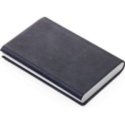 Credit Card Case With Rfid Shielding Marble Safe - Black