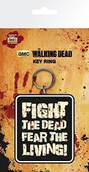 The Walking Dead - Fight The Dead Rubber Keyring
