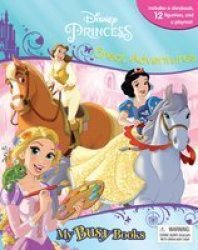 My Busy Books: Disney Princess Great Adventures - Storybook + 12 Figurines + Playmat Kit