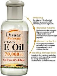 70 000 Iu Vitamin E Oil Pure For Face And Body Skin 75ML Made In Usa Non Gmo Gluten Free