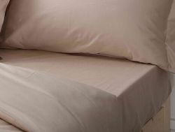 Luxurious Fitted Sheet - Natural