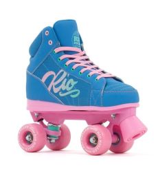 Rio Lumina Blue pink Roller Skate