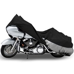Motorcycle Bike Cover Travel Dust Storage Cover For Harley Davidson Dyna Glide Fat Bob Street Bob