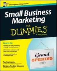 Small Business Marketing For Dummies Paperback