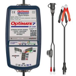 OptiMate 7 Ampmatic TM254 V2: 9-STEP 12V 10AH Battery Charger & Maintainer