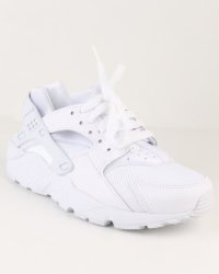 nike huarache run gs white