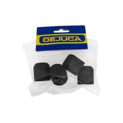 - Round - Rubber - Ferrules - 22MM - 4 PKT - 2 Pack