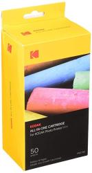 Kodak MINI Photo Printer Cartridge Pmc -all-in-one Paper & Color Ink Cartridge Refill - 50 Pack Black KOD-PMC50
