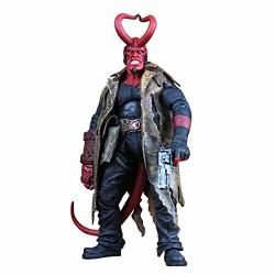 Lucky Lian Men's Hellboy Action Figure Collectible Kid's Hellboy Figure Toys Birthday Gift