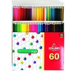Pencil Crayons - Box Of 60 Assorted Colours