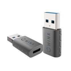 Link Simple USB To Type-c Adapter Dual Pack