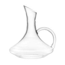 Clear Glass Wine Decanter With Handle