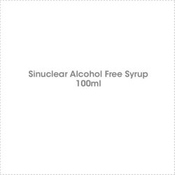 Sinuclear Alcohol Free Syrup 100ML