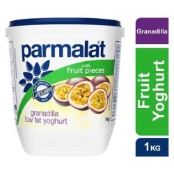 Medium Fat Granadilla Yoghurt 1KG