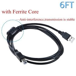 Pwron 6FT USB PC Cable Cord Lead For Native Instruments Traktor Kontrol X1 Dj Controller