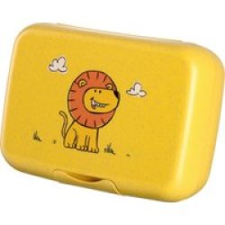 Lunchbox For Children: Bpa-free Bambini Yellow Lion