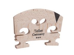 Aubert 9142-44 Teller Germany V Insert Semi Fitted Violin Bridge