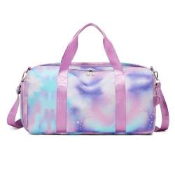 Womens Solar Pastels Tie-dye Wet And Dry Gym Bag