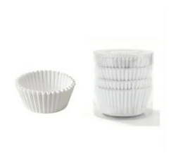 125PCS Disposable Muffin Cups Greaseproof Cupcake Cups White Paper Cupcake Liners Muffin Molds Baking Tools Kitchen Gadgets Kitchen Accessories