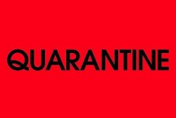 Tape Logic DL1138 Shipping And Handling Label Legend "quarantine" 3" Length X 2" Width Fluorescent Red Roll Of 500