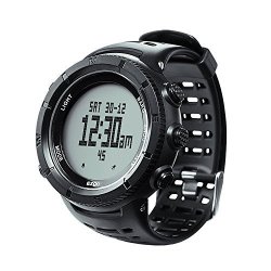 EZON Climbing Hiking Outdoor Sports Watch With Compass Altimeter Barometer Thermometer Waterproof Wristwatch For Men H001H11
