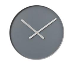 Wall Clock In Steel Grey And Ashes Of Roses Colours 40 5CM Large Rim