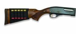 Mossy Oak Hunting Accessories Buttstock Shotgun Shell Holder Black One Size
