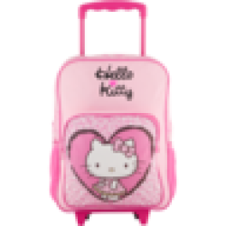 Hello Kitty Trolley Backpack 33CM Assorted Item - Supplied At Random